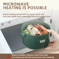 Food Thermal Jar Insulated Soup Thermos Bottles Stainless Steel Lunch Box Drinking Cup Bento Lunch Box Women Hot Food Container Good Vibrations