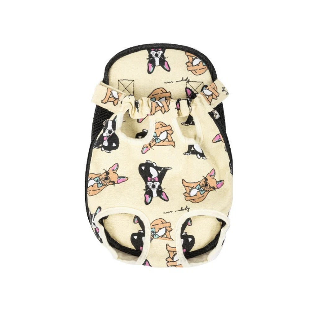 Adjustable Cat Carrier Bag Pet Double Shoulder Backpack Portable Bag Outdoor Travel Camping Hiking Cat Bag Dog Bag Good Vibrations