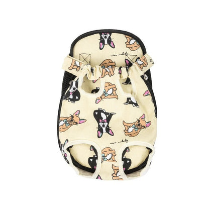 Adjustable Cat Carrier Bag Pet Double Shoulder Backpack Portable Bag Outdoor Travel Camping Hiking Cat Bag Dog Bag Good Vibrations