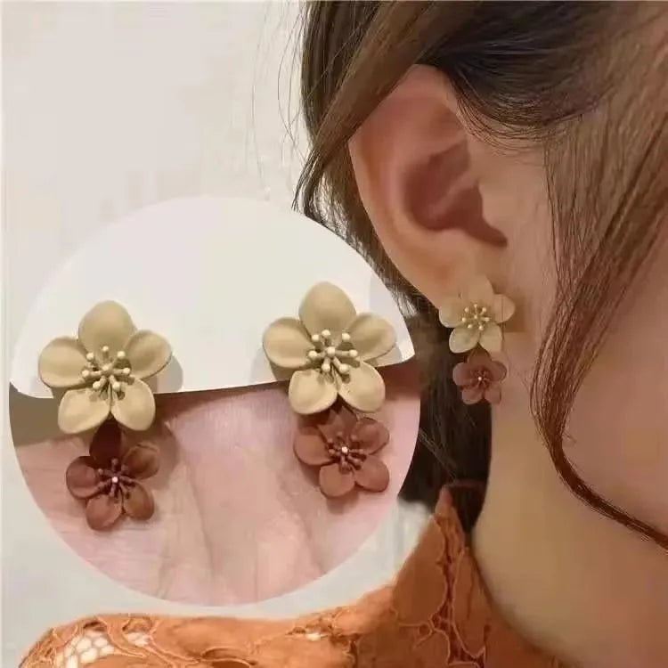 925 Silver Needle Korean Fashion Zircon Geometric Earrings For Women Jewelry 2026 Trending Luxury Crystal Cross Stud Earrings Good Vibrations