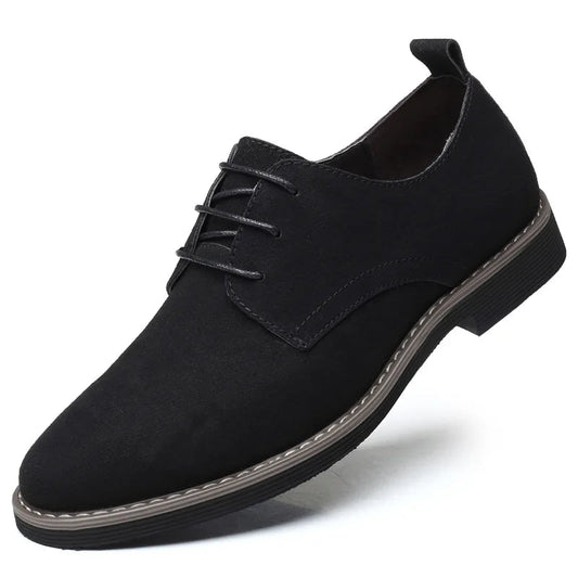 Mens Dress Shoes Legitimate Leather Shoe PU Suede Casual Men Designer Social Male Black Business Luxury Men's Wedding Summer Man Good Vibrations