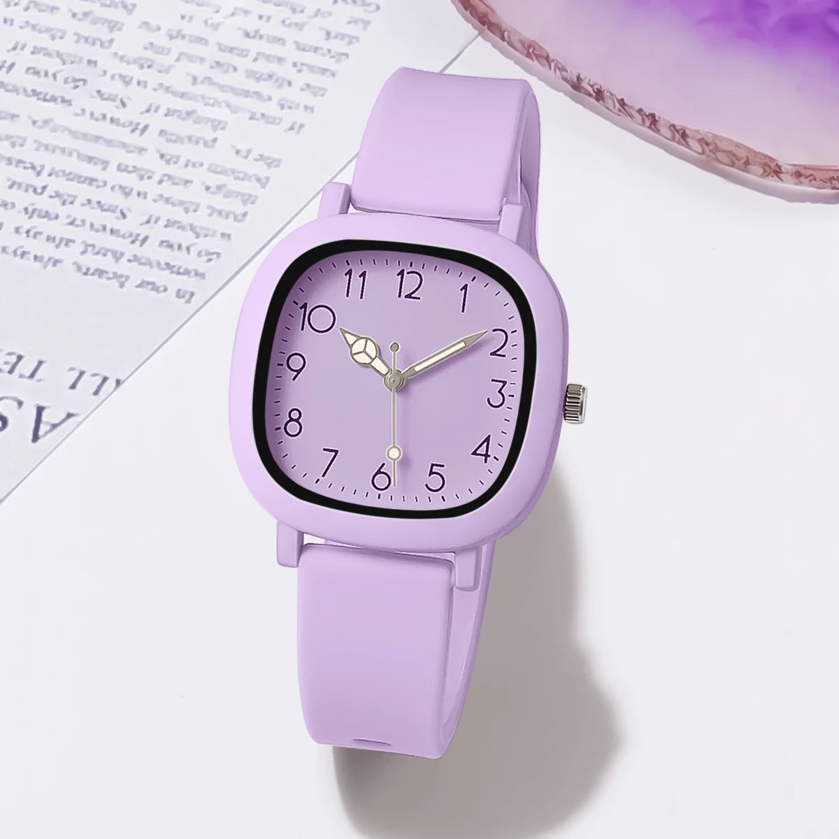 Fashion Women Watch Silicone Quartz Wristwatches For Women Clock Christmas Gift Valentine's Day Ladies Watches Reloj Mujer Good Vibrations Adult Super Store