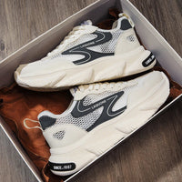 2025 Trendy Sneakers for Men Shoes Summer Outdoor Wear-Resistant Casual Sports Skateboard Shoes Fashion Breathable Shoes Good Vibrations