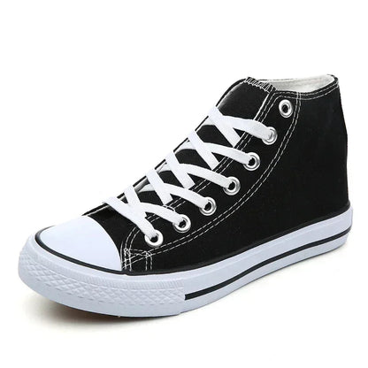 New Men and Women with The Same New Flat 2024 Comfortable Anti-slip Wear Casual Walking Breathable Vulcanized Canvas Shoes Good Vibrations