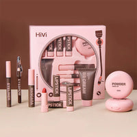 HiVi Makeup Gift Box Powder Glue Record Limited Lipstick Powder Makeup gift box set Valentine's Day gift for your wife Good Vibrations