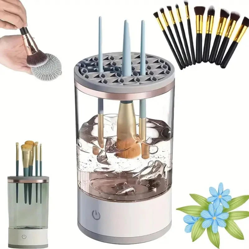 Makeup brush cleaner, a gift for important holidays, a must-have efficient cleaning and beauty tool for lazy people Good Vibrations