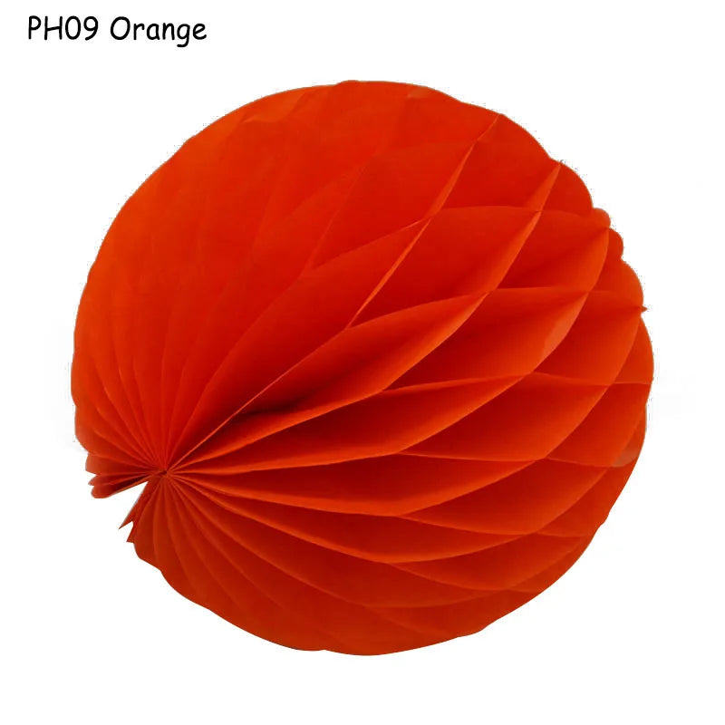 5pcs/lot 10/15cm Decorative Paper Honeycomb Ball Pastel Flower Wedding Kid Birthday Party Decoration Baby Shower Supplies8Z Good Vibrations