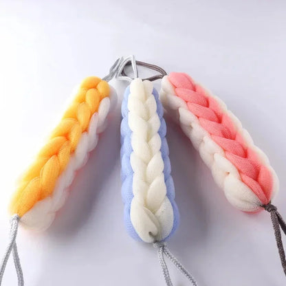 Adult Backrub Bathing Tool Scrub Strap Shower Washcloth Bast Wisp Flower Mesh Push Up Bubble Massage Brush Bath Clean Tools Good Vibrations