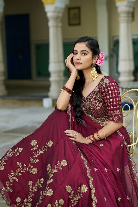 Designer Bridal Lehnga Choli for Girls Party Wear Wedding Dresses Low Price Indian Lehenga Choli With Dupatta 2026 for Women Good Vibrations