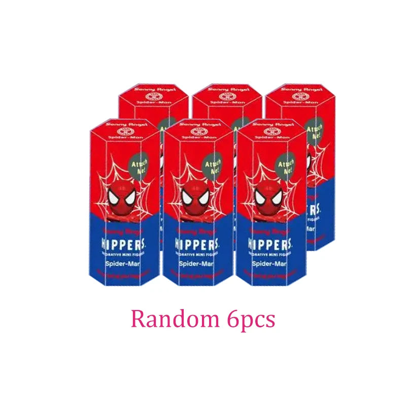 Sonny Angel Blind Box Spider Man Series Anime Figures Dolls Desktop Ornament Birthday Christmas Gift Good Vibrations