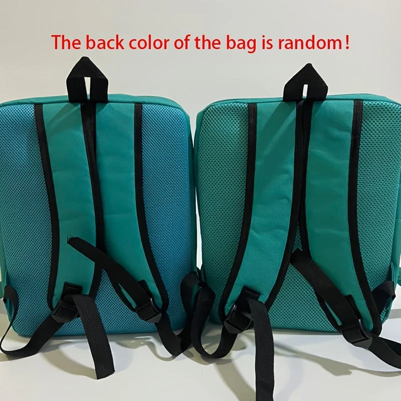 creative robot design backpacks for firls funny games console pattern backpack for women cute cartoon canvas backpack travel bag Good Vibrations