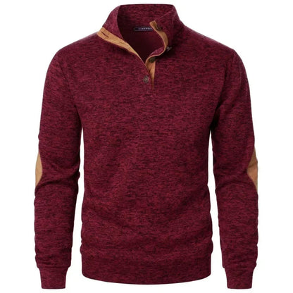 Men's Autumn Spring Stand Collar Long Sleeve Sweatshirts Top Casual Warm Pullover Outdoor Streetwear for Men Sport Riding Coats Good Vibrations