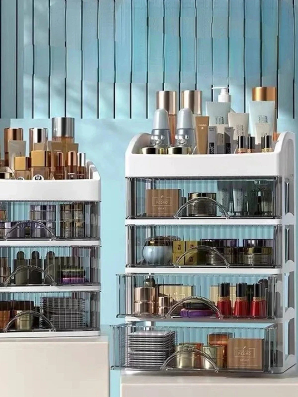 Make Up Large Capacity Organiser Drawer Jewelry Makeup Storage Nail Polish Lipstick Skincare Perfume Organizer Makeup Products Good Vibrations