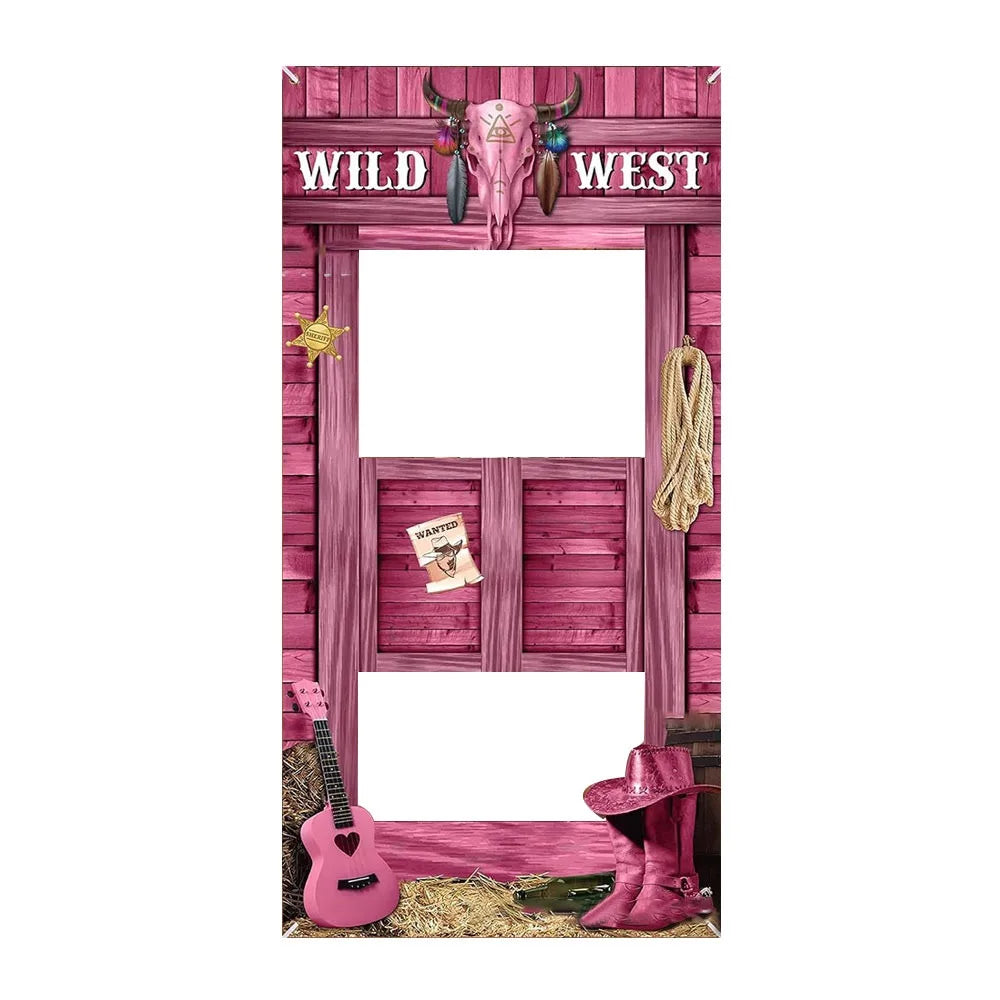 Background Decoration Birthday Party Props Theme Props Party Supplies Wild Western Photo Props Photo Background Decoration Good Vibrations
