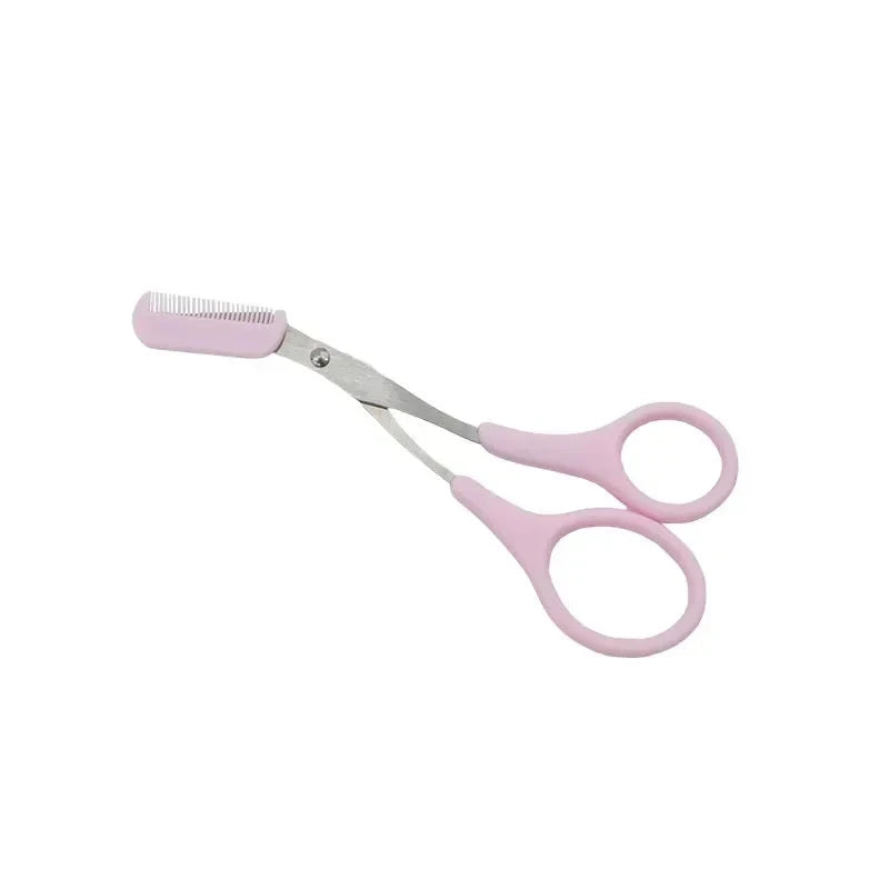 Eyebrow Trimming Knife Eyebrow Face Razor Eyebrow Scissors Brow Comb Trimmer Scraper Women Professional Beauty Makeup Tools Good Vibrations