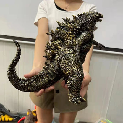 24cm Godzilla King of Monsters Runaway Mechanical Red lotus Planet Godzilla Action Figure Collection Model Toy Kid Birthday Gift Good Vibrations