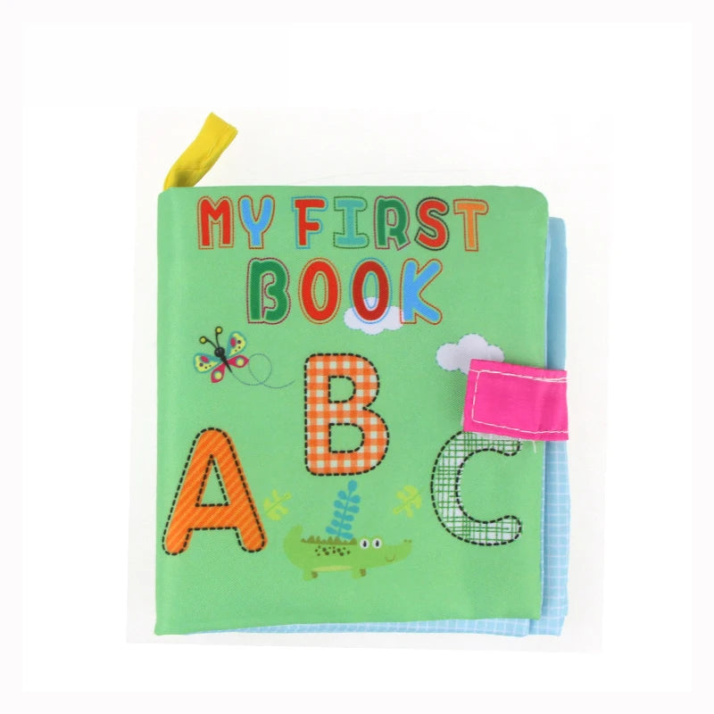 Baby Soft Cloth Book 0-36M Early Learning Toy Parent-child Interactive Montessori Puppet Educational Toy for Boy Girl Kids Gift Good Vibrations