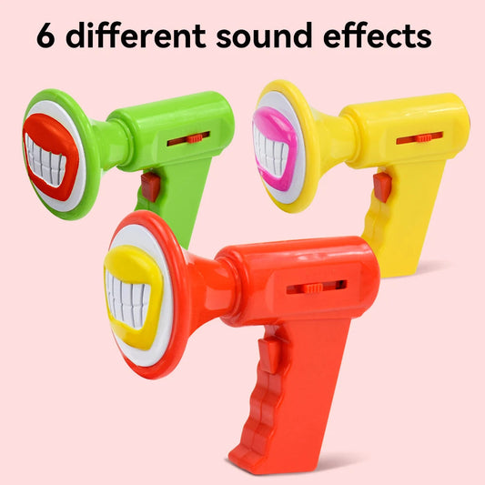 Children's Voice Changing Toy With 6 Sound Effects, Role-Playing Voice Speaker, Children's Handheld Amplifier, Parody Toy Good Vibrations