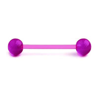 1PCS/4PCS Nipple Tongue Rings Straight Barbell 14G Stainless Steel Belly Button Rings Nipplerings Body Piercing Jewelry Purple Good Vibrations Adult Super Store