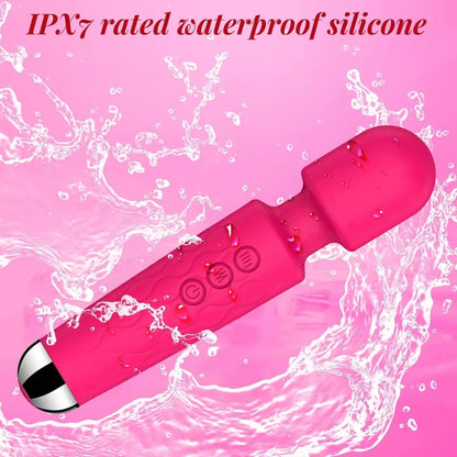 Powerful Handheld Massager Av Vibrator 20 Speed Wand Vibrating Massage Magic Full Body Therapy Motor Dildo Masturbator Sex Toy Good Vibrations Adult Super Store