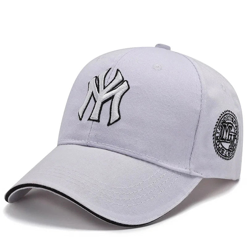 Hat Men's Casual Korean Version Outdoor Versatile Sunscreen Embroidery Letter Cap Couple Baseball Cap Women's Fashion Sunshade Good Vibrations