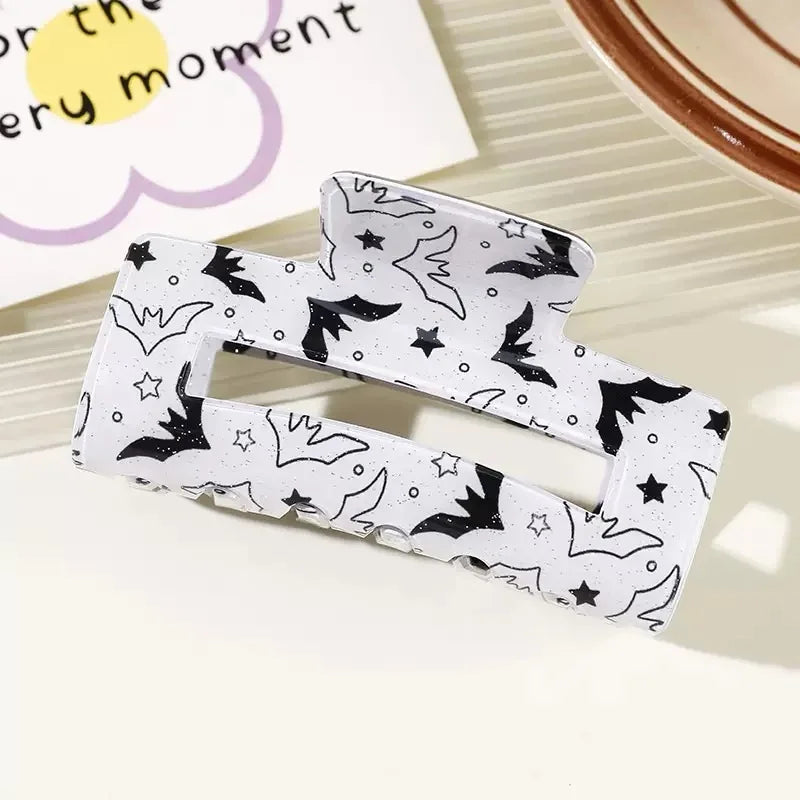 Halloween Theme - With Ghost/Pumpkin/Bat Patterns, Perfect For Holiday Party Costumes, Fashion Accessories For Women And Girls Good Vibrations