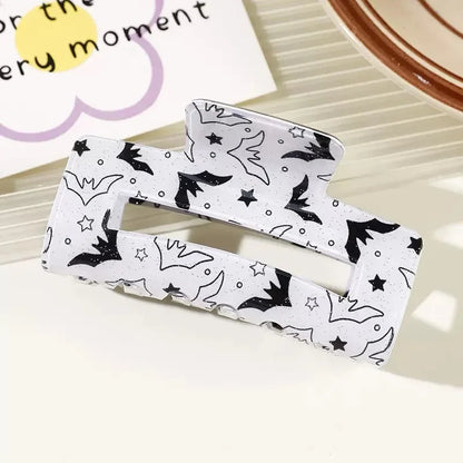 Halloween Theme - With Ghost/Pumpkin/Bat Patterns, Perfect For Holiday Party Costumes, Fashion Accessories For Women And Girls Good Vibrations