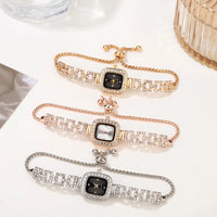 Elegant Quartz Wristwatches Luxury Bracelet Women's Watches Diamond Crystal Watch Часы Relogios Feminino Relojes Para Mujer Good Vibrations