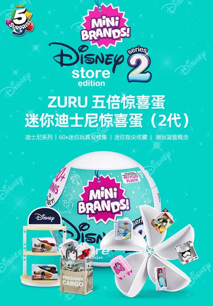 5 Surprise Ball Mini Brands Supermarket Shopping Scene Miniature Gashpon Capsule Toy Figurines Collection Kids Birthday Gifts Good Vibrations