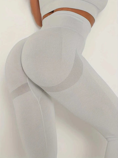 Seamless Butt Lifting Workout Leggings for Women High Waist Yoga Pants Compression Contour Tights Good Vibrations