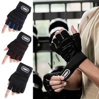 Men's Fitness Gloves Women's Fitness Weightlifting Wristband Gloves Fitness Training Sports Exercise Mountaineering Gloves Good Vibrations