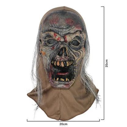 Ghost Face Scream Movie Horror Mask Halloween Killer Cosplay Adult DIY Costume Accessories Halloween Props Good Vibrations