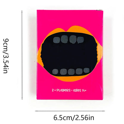 Splurt! Think Fast Say It First! Portable Party Card Travel Game Pink Board Game Birthday Gifts Family Gathering Game Cards Good Vibrations