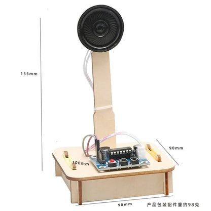 Toys for children robot science Creative Inventions Motor Ability Of Children Active Thinking DIY Electronic Kit Technology Toys Good Vibrations