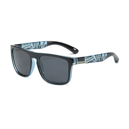 Fashion Square Vintage Polarized Sunglasses Men Women Retro Driving Fishing Luxury Brand Designer Sun Glasses UV400 Eyewear Очки Good Vibrations