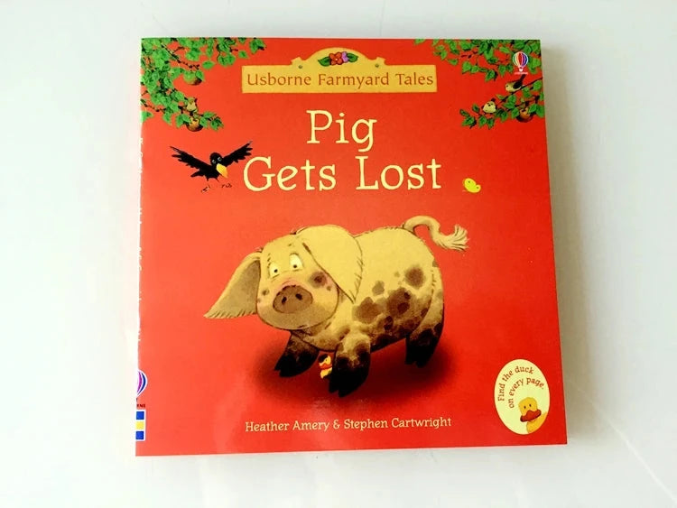 20Books/set 15X15Cm Kids Usborne Picture Books for Children Baby Famous Story English Child Book Educativo Infantil Good Vibrations