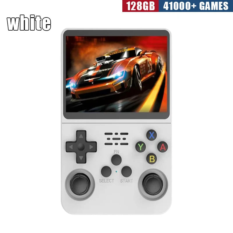 R36S Retro Handheld Game Console - 3.5 Inch IPS Screen, 64GB/128GB/256GB, Portable Gaming Device with Built-in Games Good Vibrations