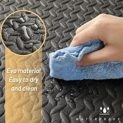8/16 Pcs Foam Fitness Non Slip Yoga Mat Fitness Floor Tile Protection Pad Fitness Equipment Mat Suitable for Indoor Fitness Good Vibrations