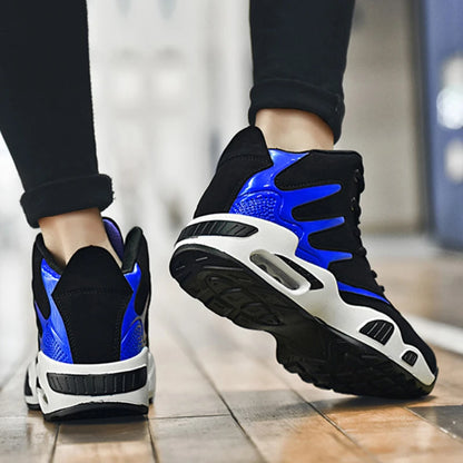 High Top Sneakers for Men Designer Multi Function Basketball Shoes Breathable Male Running Shoes Fashion Men Shoes High Quality Good Vibrations