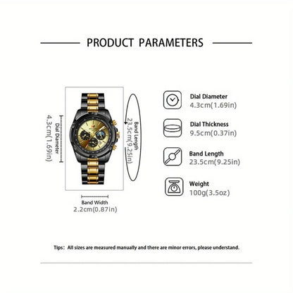 Fashion Watches for Men Casual Wrist Watch for Men Suitable for Various Occasions Versatile Styles Gifts for Oneself Good Vibrations