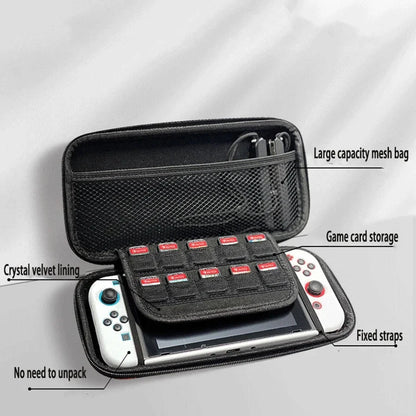 For Switch, OLED, NS Storage Bag Box, Shockproof and Anti Drop Digital Game Console, 2, OLED, Easy To Organize Hard Shell Good Vibrations