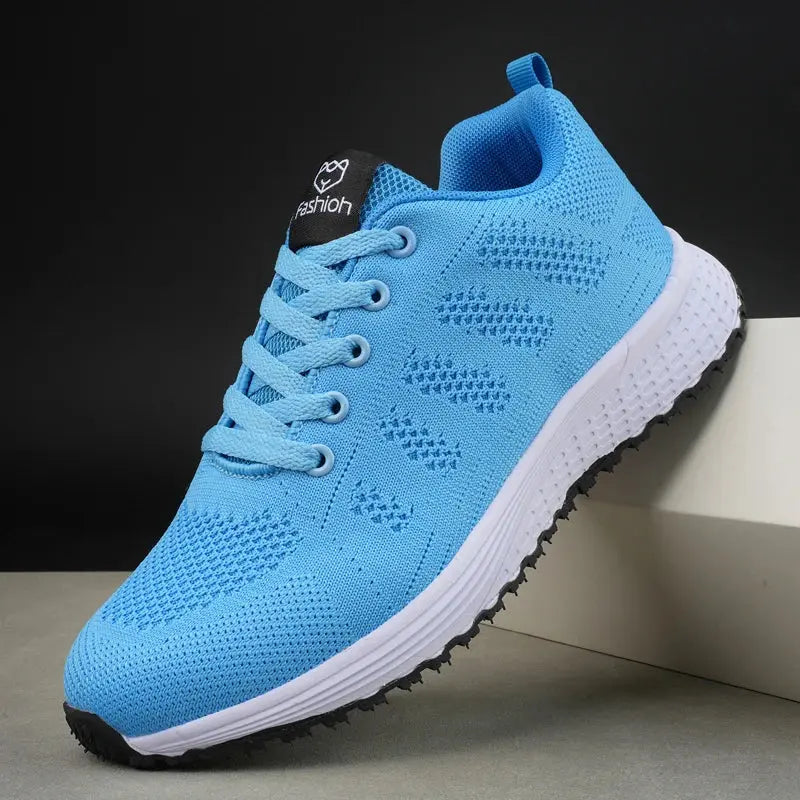 Women Sports Shoes for Women 2023 Casual Tennis Shoes Breathable Walking Mesh Platform Running Shoes Sneakers Female Footwear Good Vibrations