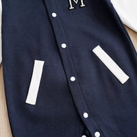 Newborn Baby Baseball Clothes 0 3 6 9 12 Months Boston Cotton Long Sleeve Footies Toddler Boy Clothes Kids Jumpsuit Pyjama Bebe Good Vibrations