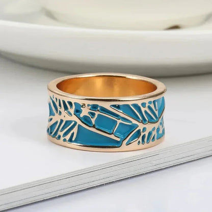 2026 Aesthetic Enamel Flower Finger Ring for Women Wedding Party New 2026  Silver Color Luxury Cubic Zirconia Jewelry Gift Good Vibrations