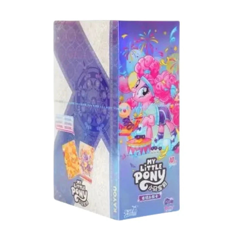 KAYOU Genuine New My Little Pony Friendship Eternal Star Bag 2 Rhythm Moon AR Gilded Decoration OR Collection Card Gift Good Vibrations