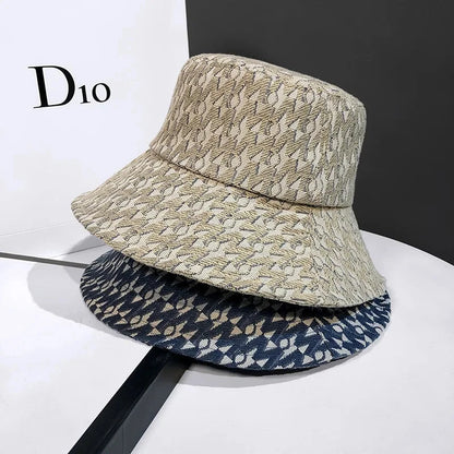 New Fisherman Hat, Spring And Summer Sun Protection Basin Hat, Korean Version, Japanese Fashion Versatile Sun Protection Hat Good Vibrations