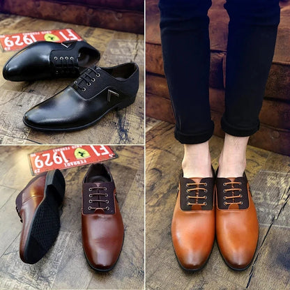 Italian Formal Shoes Mens Dress Shoes Leather Wedding Dress Man Oxford Shoes For Men Office Scarpe Uomo Eleganti Laarzen Dames Good Vibrations