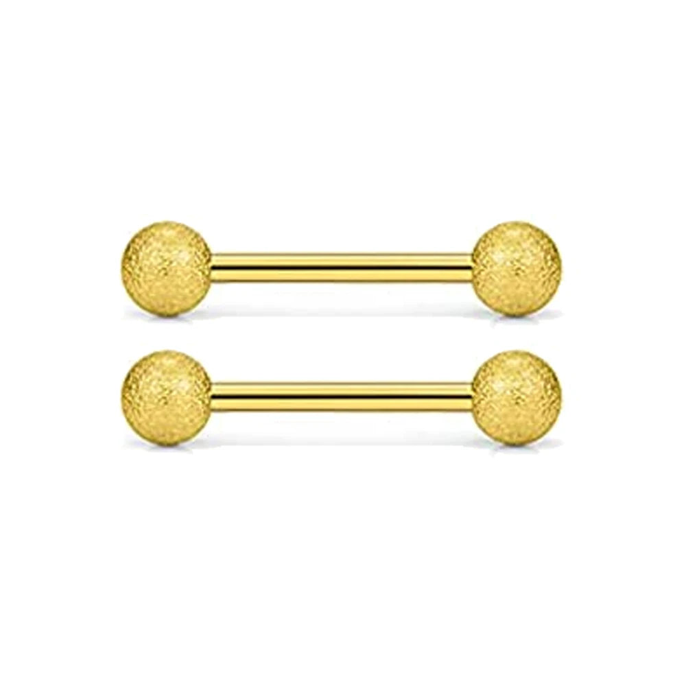 14G Tongue Rings Surgical Steel Straight Barbell Nipplerings Nipple Ring Body Piercing Jewelry Long Barbell Bridge Tongue Rings Good Vibrations