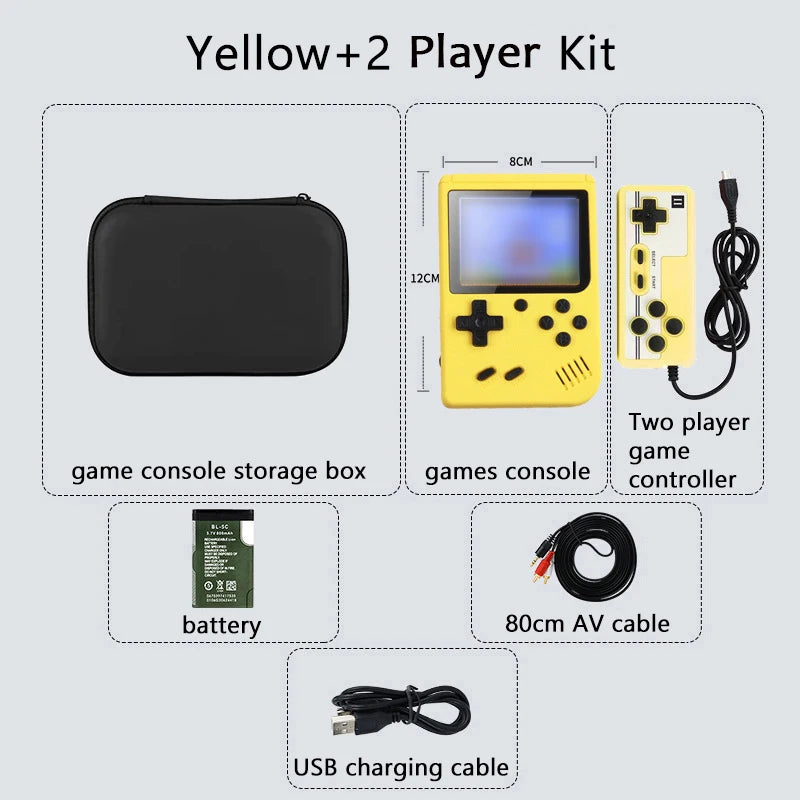 Built-in 500+ Classic games 5 inch arcade retro Console games console for Game boy Emulator TV Video Game Handheld Game Player Good Vibrations