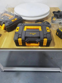 Multifunctional Hardware Tools Impact Electric Hand Drill Combination Toolbox Portable High Power Pistol Drill Cordless Drill Good Vibrations
